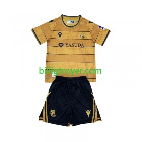 Billige Fotballdrakter Real Sociedad Barn Bortedraktsett 2024/25 Kortermet